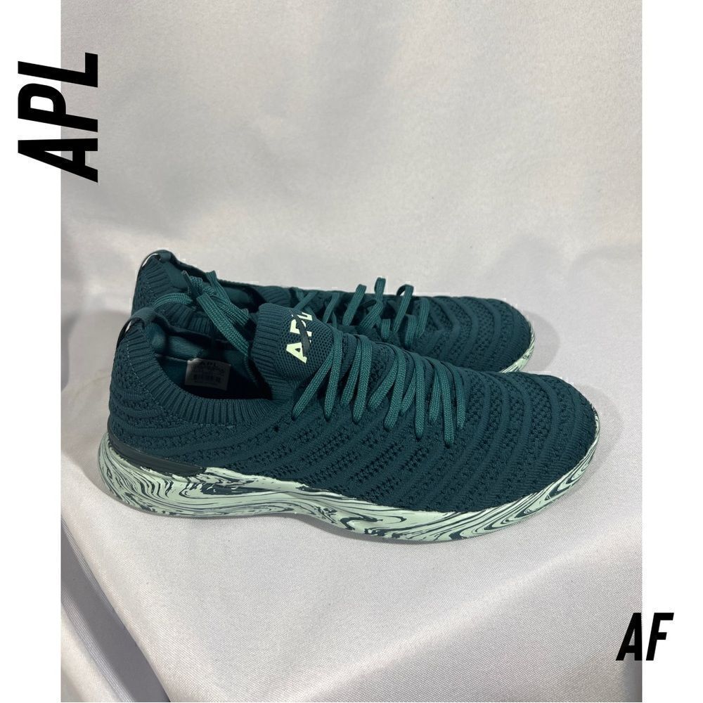 APL TECHLOOM WAVE RUNNER SNEAKERS IN TEAL NEW SIZE 10